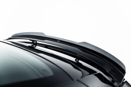 Heck Spoiler Aufsatz Abrisskante passend für Bentley Continental GT Coupe Mk3 schwarz Hochglanz