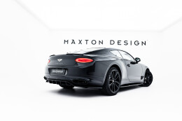Heck Spoiler Aufsatz Abrisskante passend für Bentley Continental GT Coupe Mk3 schwarz Hochglanz