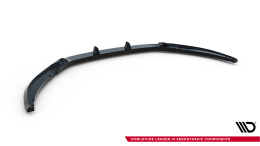 Cup Spoilerlippe Front Ansatz V.3 passend für Ford Focus ST-Line Mk3 Facelift schwarz Hochglanz