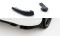 Heck Ansatz Flaps Diffusor passend für Mercedes-Benz B W246 schwarz Hochglanz