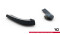 Heck Ansatz Flaps Diffusor passend für Mercedes-Benz B W246 schwarz Hochglanz