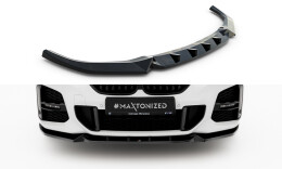 Cup Spoilerlippe Front Ansatz passend für BMW X1...