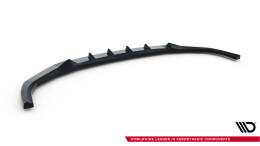 Cup Spoilerlippe Front Ansatz passend für BMW X1 M-Paket F48 Facelift schwarz Hochglanz