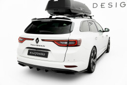 Heck Spoiler Aufsatz Abrisskante passend für Renault Talisman Grandtour schwarz Hochglanz