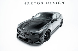 Cup Spoilerlippe Front Ansatz V.1 passend für BMW M5 Limousine / Touring G90 schwarz Hochglanz