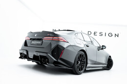 Street+ Mittlerer Diffusor RACE Heck Ansatz passend für BMW M5 Limousine / Touring G90 schwarz Hochglanz