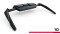 Mittlerer Cup Diffusor Heck Ansatz DTM Look passend für BMW M5 Limousine / Touring G90 schwarz Hochglanz