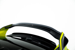 Oberer Heck Spoiler Aufsatz Abrisskante V.1 passend für Honda Civic Type-R Mk10 / Mk10 Facelift schwarz Hochglanz