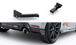 Heck Ansatz Diffusor + Flaps für Toyota GR Yaris Mk4 Facelift
