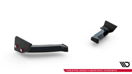 Heck Ansatz Diffusor + Flaps für Toyota GR Yaris Mk4 Facelift