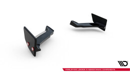 Heck Ansatz Diffusor + Flaps für Toyota GR Yaris Mk4 Facelift