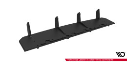 Street Pro Heckschürze Heck Ansatz Diffusor passend für BMW M135i F70 rot