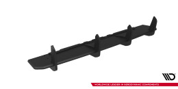 Street Pro Heckschürze Heck Ansatz Diffusor passend für BMW M135i F70 rot