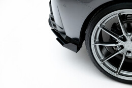 Street Pro Heck Ansatz Diffusor V.2 + Flaps passend für BMW M135i F70 schwarz