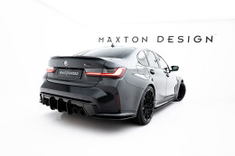 Street Pro Heck Ansatz Flaps Diffusor V.3 passend für BMW M3 Limousine / Touring G80 / G81 schwarz