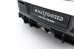 Street Pro Heckschürze Heck Ansatz Diffusor passend für Toyota GR Corolla Mk12 schwarz
