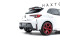 Street Pro Heck Ansatz Flaps Diffusor passend für Toyota GR Corolla Mk12 rot+ Hochglanz Flaps