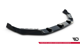 Cup Spoilerlippe Front Ansatz V.2 passend für BMW M5 Limousine / Touring G90 schwarz Hochglanz