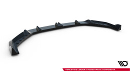 Cup Spoilerlippe Front Ansatz V.2 passend für BMW M5 Limousine / Touring G90 schwarz Hochglanz