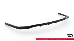 Mittlerer Cup Diffusor DTM Look Heck Ansatz passend für Toyota Highlander Mk4 schwarz Hochglanz