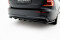 Mittlerer Cup Diffusor DTM Look Heck Ansatz passend für Volvo S60/V60 R-Design Mk3 schwarz Hochglanz