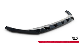 Cup Spoilerlippe Front Ansatz passend für Kia EV6 Mk1 schwarz Hochglanz