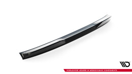 Heck Spoiler Aufsatz Abrisskante 3D passend für Audi A5 S-Line Limousine B10 schwarz Hochglanz