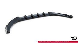 Cup Spoilerlippe Front Ansatz V.2 passend für Audi A5 S-Line Limousine / Avant B10 schwarz Hochglanz