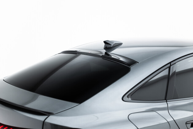 Heckscheiben Spoiler passend für Audi A5 S-Line Limousine B10 schwarz Hochglanz