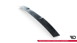 Heckscheiben Spoiler passend für Audi A5 S-Line Limousine B10 schwarz Hochglanz
