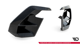 Prepreg Carbon Front Bumper Side Vents Airintake für BMW X7 M-Paket G07 Facelift
