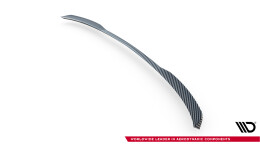 Prepreg Carbon Fiber Heckklappenspoiler (Unterer) passend für BMW X7 M-Paket G07 Facelift