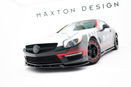Cup Spoilerlippe Front Ansatz V.1 passend für Mercedes-Benz SL 63 AMG R231 schwarz Hochglanz