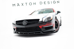 Cup Spoilerlippe Front Ansatz V.1 passend für Mercedes-Benz SL 63 AMG R231 schwarz Hochglanz