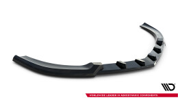 Cup Spoilerlippe Front Ansatz V.1 passend für Mercedes-Benz SL 63 AMG R231 schwarz Hochglanz