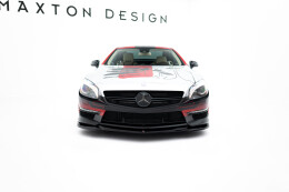 Cup Spoilerlippe Front Ansatz V.2 passend für Mercedes-Benz SL 63 AMG R231 schwarz Hochglanz