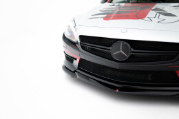 Street+ Spoilerlippe Front Ansatz V.2 passend für Mercedes SL 63 AMG R231 schwarz Hochglanz
