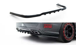 Mittlerer Cup Diffusor DTM Look Heck Ansatz passend für Mercedes-Benz SL 63 AMG R231 schwarz Hochglanz