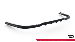 Mittlerer Cup Diffusor DTM Look Heck Ansatz passend für Mercedes-Benz SL 63 AMG R231 schwarz Hochglanz