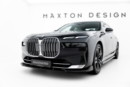 Cup Spoilerlippe Front Ansatz V.1 passend für BMW 7 G70 schwarz Hochglanz