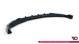 Cup Spoilerlippe Front Ansatz V.1 passend für BMW 7 G70 schwarz Hochglanz