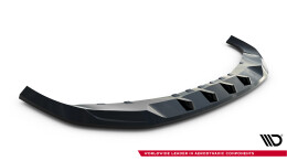 Cup Spoilerlippe Front Ansatz V.2 passend für BMW 7 G70 schwarz Hochglanz