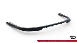 Mittlerer Cup Diffusor DTM Look Heck Ansatz passend für BMW 7 G70 schwarz Hochglanz