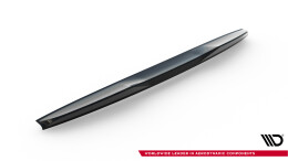 Heck Spoiler Aufsatz Abrisskante 3D passend für Audi S4 Limousine B8 Facelift schwarz Hochglanz