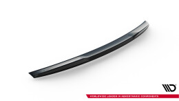 Heck Spoiler Aufsatz Abrisskante 3D passend für Mercedes-AMG C 43 / AMG-Line Limousine W206 schwarz Hochglanz