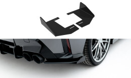 Hintere Seiten Flaps V.1 für BMW M135i F70 schwarz...