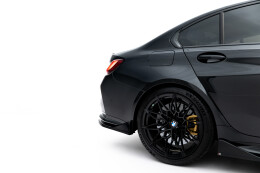 Heck Ansatz Flaps Diffusor V.5 passend für BMW M3 Limousine / Touring G80 / G81 schwarz Hochglanz