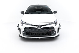 Cup Spoilerlippe Front Ansatz V.1 passend für Toyota GR Corolla Mk12 schwarz Hochglanz