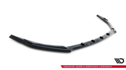 Cup Spoilerlippe Front Ansatz V.1 passend für Toyota GR Corolla Mk12 schwarz Hochglanz