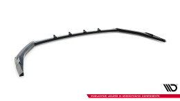 Cup Spoilerlippe Front Ansatz V.1 passend für Toyota GR Corolla Mk12 schwarz Hochglanz